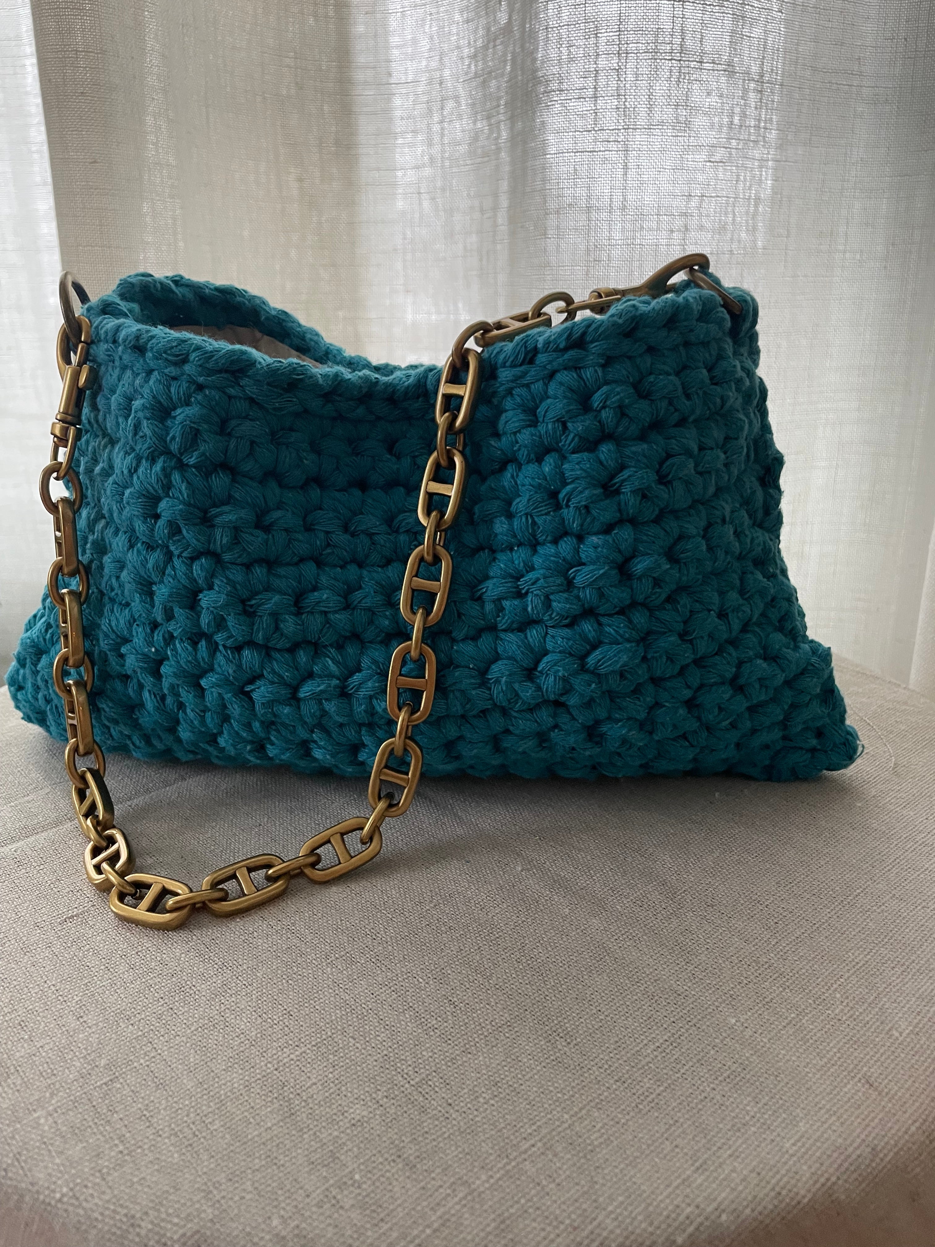 Alina | Signature Coastal Chain Bag